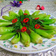 蚝油青菜的做法