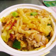 BBQ香辣培根炒饭的做法