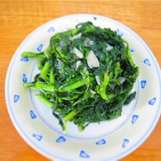 蒜茸苦菊的做法