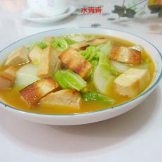 香干咖喱白菜的做法 香干咖喱白菜的做法