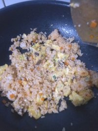 茄汁炒饭的做法