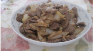 孜然牛肉的做法
