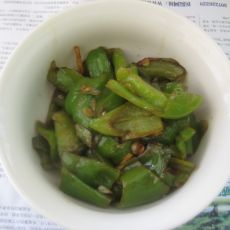 炒青椒的做法