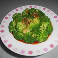 葱香花椰菜的做法