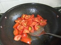 清炒番茄的做法
