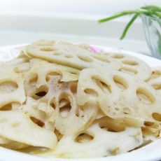 炝炒藕片的做法 炝炒藕片的做法