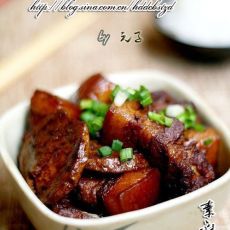 素鸡烧肉的做法