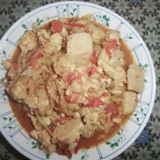 洋白菜炒豆腐的做法 洋白菜炒豆腐的做法