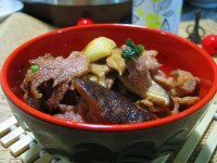 花菇炒肉片的做法