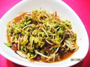 酱爆绿豆芽的做法