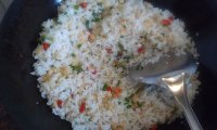 酸笋炒饭的做法