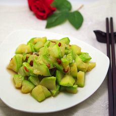 海米炒西葫芦的做法