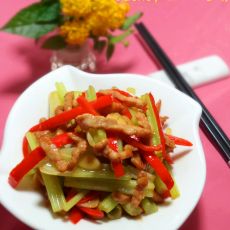芹香肉丝的做法 芹香肉丝的做法