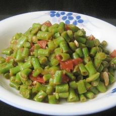 番茄炒豇豆的做法 番茄炒豇豆的做法