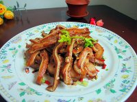 凉拌猪耳朵的做法