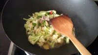 干煸菜花的做法