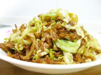 家常素炒饼的做法