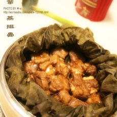 荷叶蒸排骨的做法 荷叶蒸排骨的做法