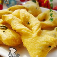 香酥葱味腐乳蛋馓的做法 香酥葱味腐乳蛋馓的做法