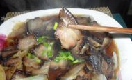 酱肉蒸娃娃菜的做法