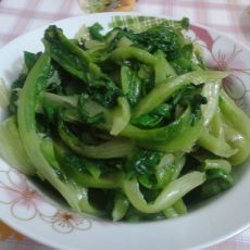 清炒生菜的做法 清炒生菜的做法