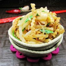 辣拌香干萝卜丝的做法