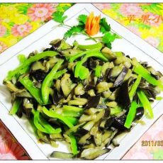 干煸茄条的做法 干煸茄条的做法
