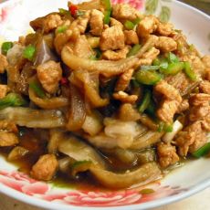 肉粒拌茄子的做法 肉粒拌茄子的做法