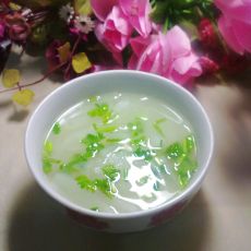 白萝卜丝汤的做法