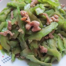 肉炒苦瓜的做法 肉炒苦瓜的做法
