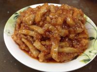 茄汁里脊肉的做法