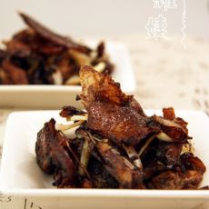 酱爆烤鸭丝的做法 酱爆烤鸭丝的做法