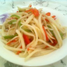 炒素丝——快手菜的做法 炒素丝——快手菜的做法