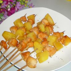 鸡丁土豆串的做法 鸡丁土豆串的做法