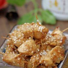 平底锅版孜然牙签肉的做法 平底锅版孜然牙签肉的做法