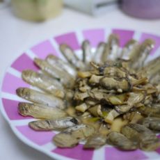 葱姜炒蚬子的做法