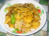 清炒土豆片的做法