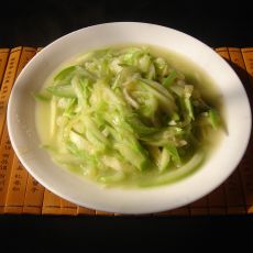 素炒西葫芦丝的做法