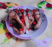 孜然炸鱼块的做法