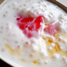 西米奶油西红柿的做法 西米奶油西红柿的做法