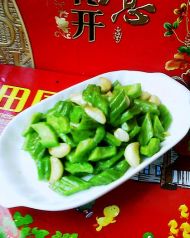 蒜仔烧苦瓜的做法