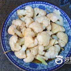 白灼花菜的做法