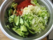 甘蓝小咸菜的做法