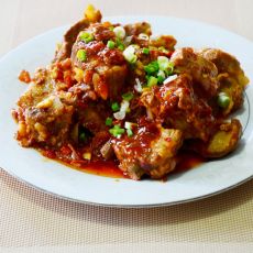 豆瓣酱排骨的做法 豆瓣酱排骨的做法
