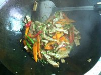香辣虎皮豆干的做法