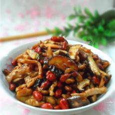 麻辣香菇肉丝的做法 麻辣香菇肉丝的做法