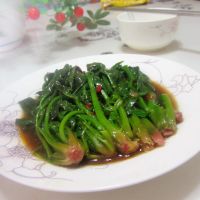 卤香菠菜的做法