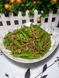 肉末豆角丝的做法