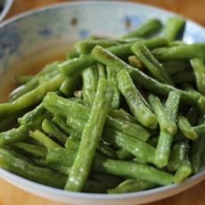 素炒绿豆角的做法