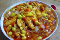 茄汁鸡肉条的做法